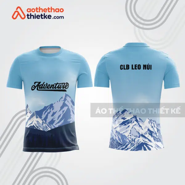 Mẫu thiết kế áo t-shirt áo leo núi & dã ngoại đẹp lnb115