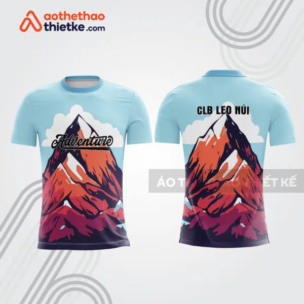 Mẫu thiết kế áo t-shirt áo leo núi & dã ngoại đẹp lnb118