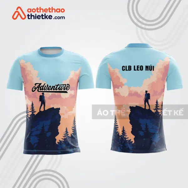 Mẫu thiết kế áo t-shirt áo leo núi & dã ngoại đẹp lnb126
