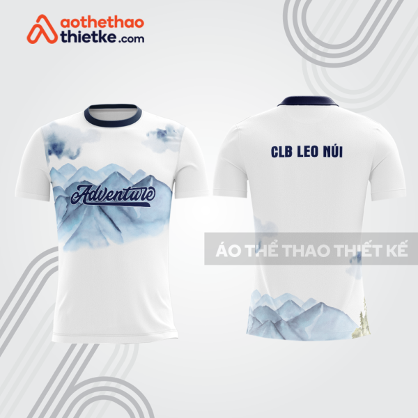 Mẫu thiết kế áo t-shirt đồng phục leo núi & dã ngoại đẹp lnb129