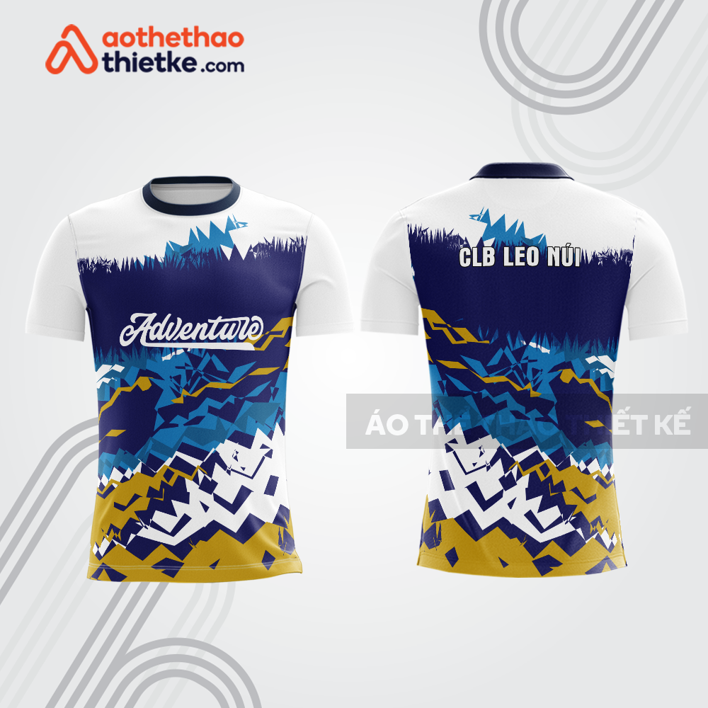 Mẫu thiết kế áo t-shirt đồng phục leo núi & dã ngoại đẹp lnb130