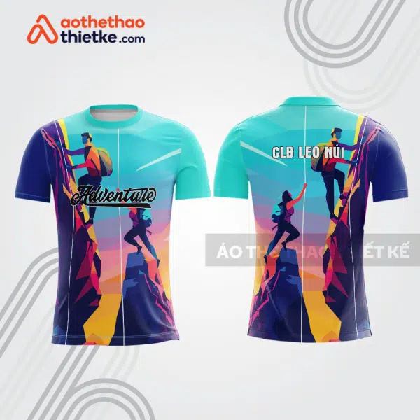 Mẫu thiết kế áo t-shirt đồng phục leo núi & dã ngoại đẹp lnb131