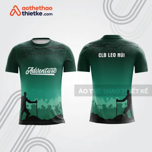 Mẫu thiết kế áo t-shirt đồng phục leo núi & dã ngoại đẹp lnb132