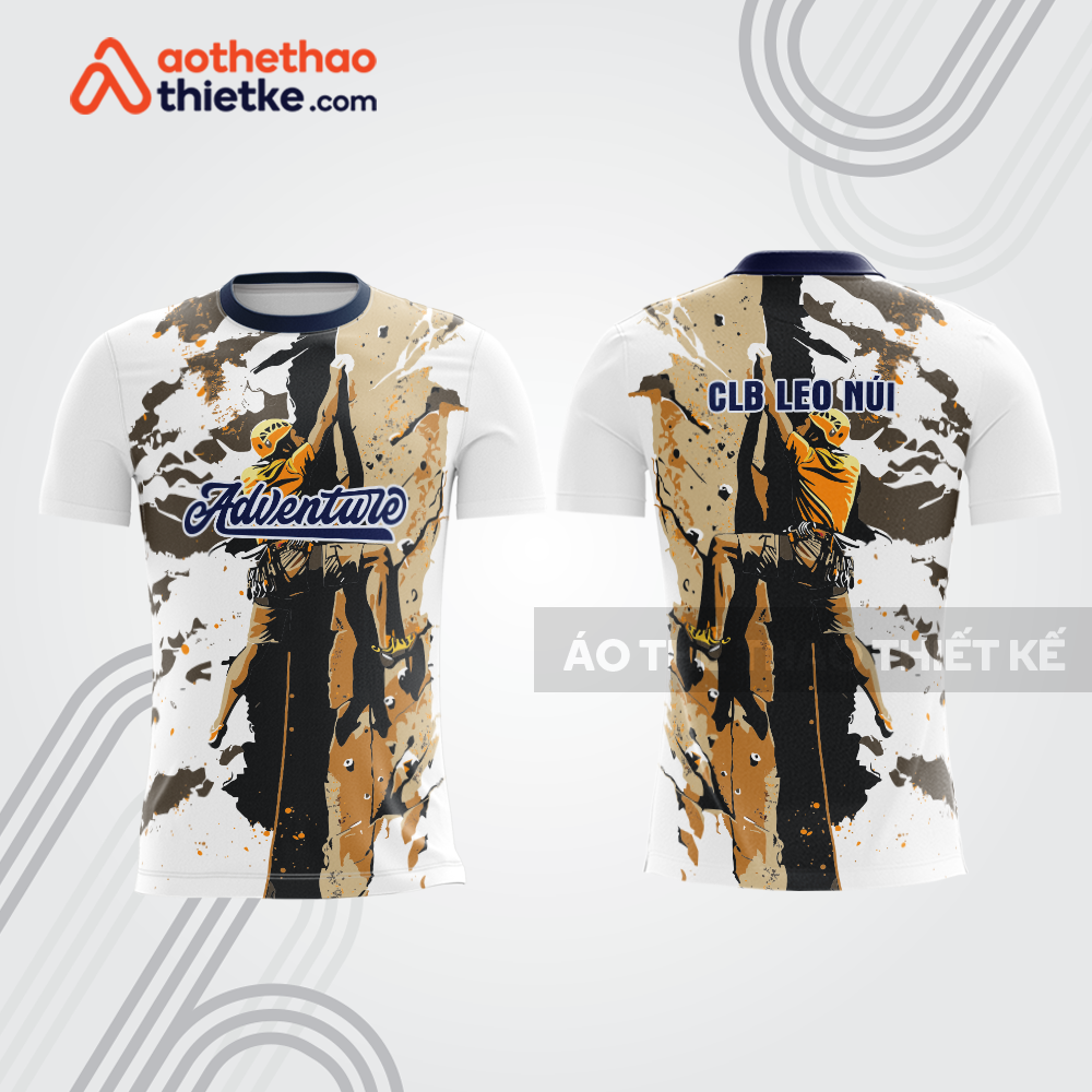 Mẫu thiết kế áo t-shirt đồng phục leo núi & dã ngoại đẹp lnb138