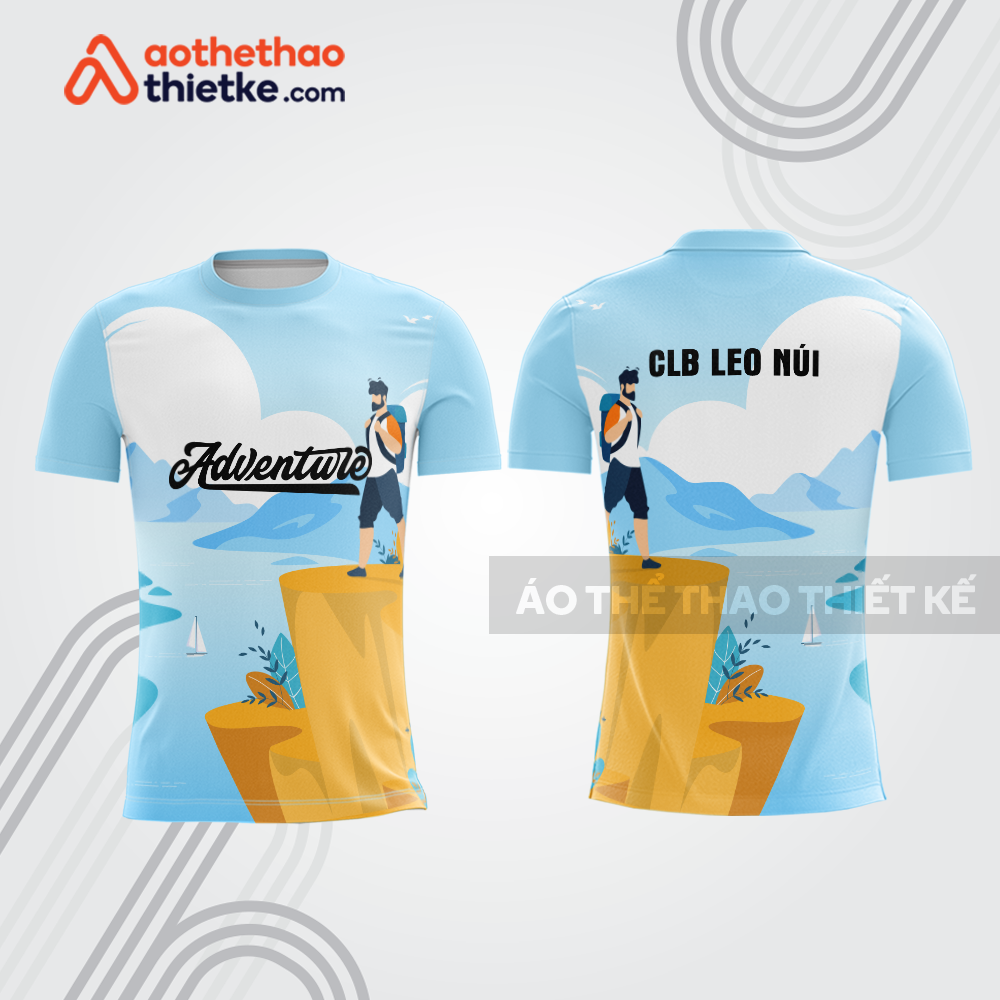 Mẫu thiết kế áo t-shirt đồng phục leo núi & dã ngoại đẹp lnb141