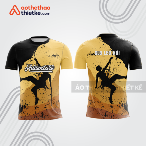 Mẫu thiết kế áo t-shirt đồng phục leo núi & dã ngoại đẹp lnb142