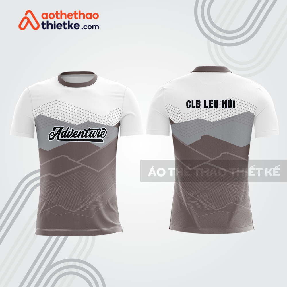 Mẫu thiết kế áo t-shirt đồng phục leo núi & dã ngoại đẹp lnb143