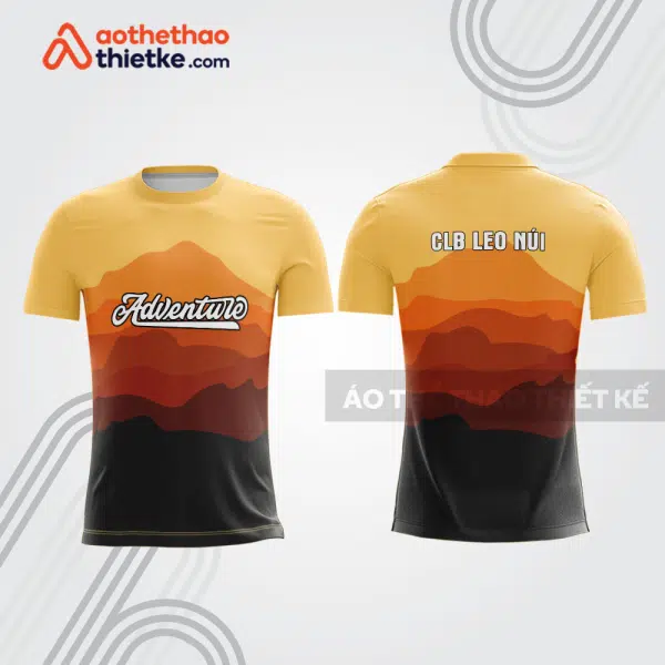 Mẫu thiết kế áo t-shirt đồng phục leo núi & dã ngoại đẹp lnb149
