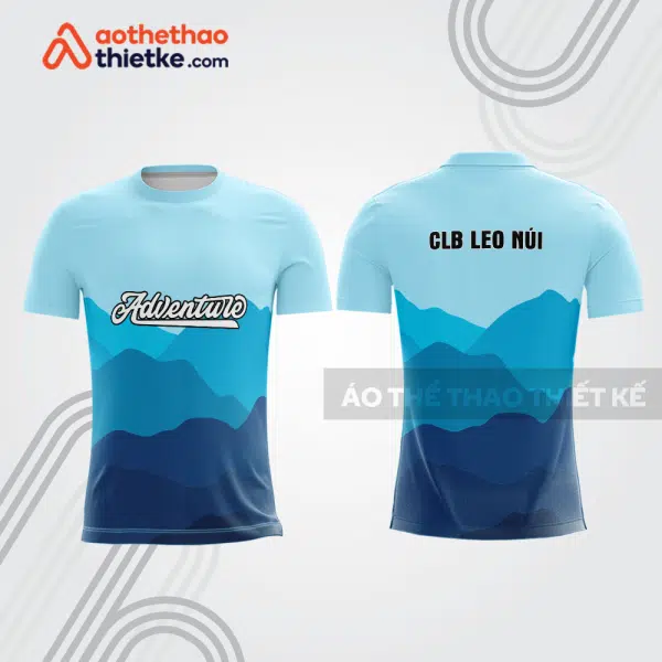 Mẫu thiết kế áo t-shirt đồng phục leo núi & dã ngoại đẹp lnb152