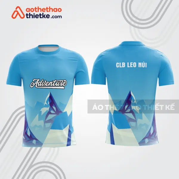 Mẫu thiết kế áo t-shirt đồng phục leo núi & dã ngoại đẹp lnb153
