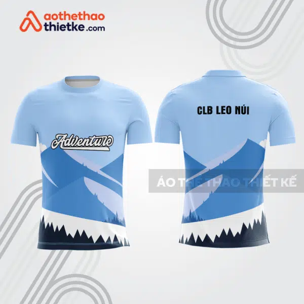 Mẫu thiết kế áo t-shirt đồng phục leo núi & dã ngoại đẹp lnb154