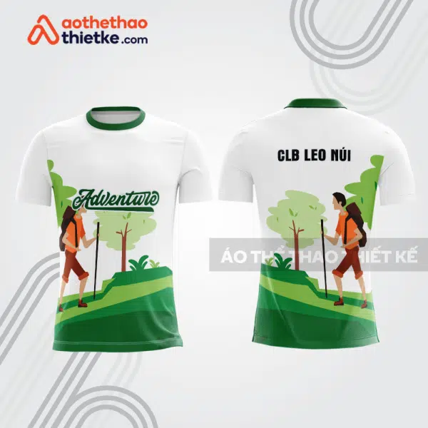 Mẫu thiết kế áo thể thao cổ tròn leo núi & dã ngoại đẹp lnb168