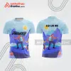 Mẫu thiết kế áo thể thao cổ tròn leo núi & dã ngoại đẹp lnb171
