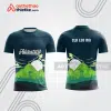 Mẫu thiết kế áo thể thao cổ tròn leo núi & dã ngoại đẹp lnb196