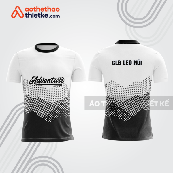 Mẫu thiết kế áo thể thao cổ tròn leo núi & dã ngoại đẹp lnb245