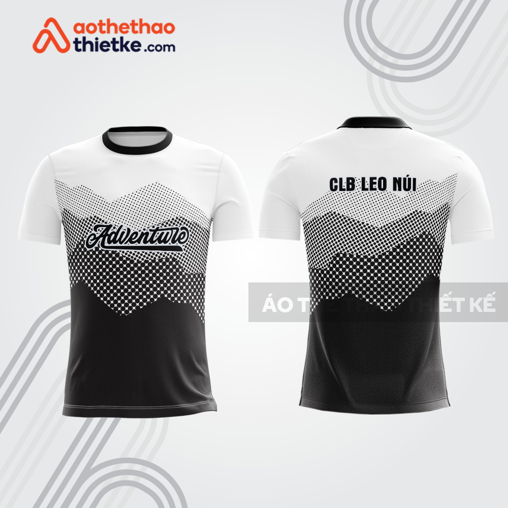 Mẫu thiết kế áo thể thao cổ tròn leo núi & dã ngoại đẹp lnb246