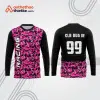 Mẫu thiết kế áo đồng phục dài tay đội đua xe mô tô & ô tô đẹp mtb1