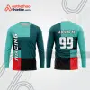 Mẫu thiết kế áo đồng phục dài tay đội đua xe mô tô & ô tô đẹp mtb105