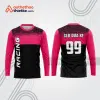 Mẫu thiết kế áo đồng phục dài tay đội đua xe mô tô & ô tô đẹp mtb109