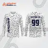 Mẫu thiết kế áo đồng phục dài tay đội đua xe mô tô & ô tô đẹp mtb113