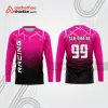 Mẫu thiết kế áo đồng phục dài tay đội đua xe mô tô & ô tô đẹp mtb12