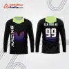 Mẫu thiết kế áo đồng phục dài tay đội đua xe mô tô & ô tô đẹp mtb13