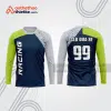 Mẫu thiết kế áo đồng phục dài tay đội đua xe mô tô & ô tô đẹp mtb133