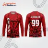 Mẫu thiết kế áo đồng phục dài tay đội đua xe mô tô & ô tô đẹp mtb136