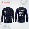 Mẫu thiết kế áo đồng phục dài tay đội đua xe mô tô & ô tô đẹp mtb138