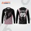 Mẫu thiết kế áo đồng phục dài tay đội đua xe mô tô & ô tô đẹp mtb14