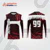 Mẫu thiết kế áo đồng phục dài tay đội đua xe mô tô & ô tô đẹp mtb141
