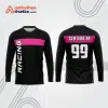 Mẫu thiết kế áo đồng phục dài tay đội đua xe mô tô & ô tô đẹp mtb144