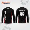 Mẫu thiết kế áo đồng phục dài tay đội đua xe mô tô & ô tô đẹp mtb149