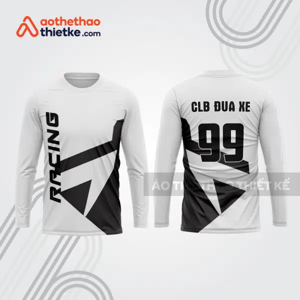 Mẫu thiết kế áo đồng phục dài tay đội đua xe mô tô & ô tô đẹp mtb150