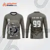 Mẫu thiết kế áo đồng phục dài tay đội đua xe mô tô & ô tô đẹp mtb154
