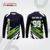 Mẫu thiết kế áo đồng phục dài tay đội đua xe mô tô & ô tô đẹp mtb17