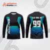 Mẫu thiết kế áo đồng phục dài tay đội đua xe mô tô & ô tô đẹp mtb173
