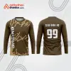 Mẫu thiết kế áo đồng phục dài tay đội đua xe mô tô & ô tô đẹp mtb179