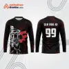 Mẫu thiết kế áo đồng phục dài tay đội đua xe mô tô & ô tô đẹp mtb180