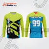Mẫu thiết kế áo đồng phục dài tay đội đua xe mô tô & ô tô đẹp mtb182