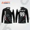 Mẫu thiết kế áo đồng phục dài tay đội đua xe mô tô & ô tô đẹp mtb188