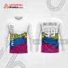 Mẫu thiết kế áo đồng phục dài tay đội đua xe mô tô & ô tô đẹp mtb189