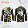 Mẫu thiết kế áo đồng phục dài tay đội đua xe mô tô & ô tô đẹp mtb191