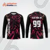 Mẫu thiết kế áo đồng phục dài tay đội đua xe mô tô & ô tô đẹp mtb193