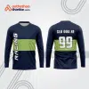 Mẫu thiết kế áo đồng phục dài tay đội đua xe mô tô & ô tô đẹp mtb20