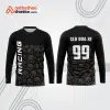 Mẫu thiết kế áo đồng phục dài tay đội đua xe mô tô & ô tô đẹp mtb206