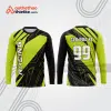 Mẫu thiết kế áo đồng phục dài tay đội đua xe mô tô & ô tô đẹp mtb208