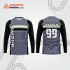 Mẫu thiết kế áo đồng phục dài tay đội đua xe mô tô & ô tô đẹp mtb212