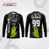Mẫu thiết kế áo đồng phục dài tay đội đua xe mô tô & ô tô đẹp mtb217