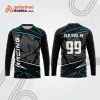 Mẫu thiết kế áo đồng phục dài tay đội đua xe mô tô & ô tô đẹp mtb22